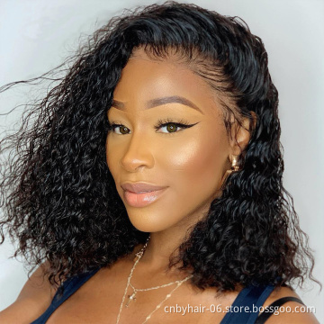 100% virgin human hair hd lace wigs Transparent pre plucked hd lace front wigs 13x6 hd full lace human hair wigs